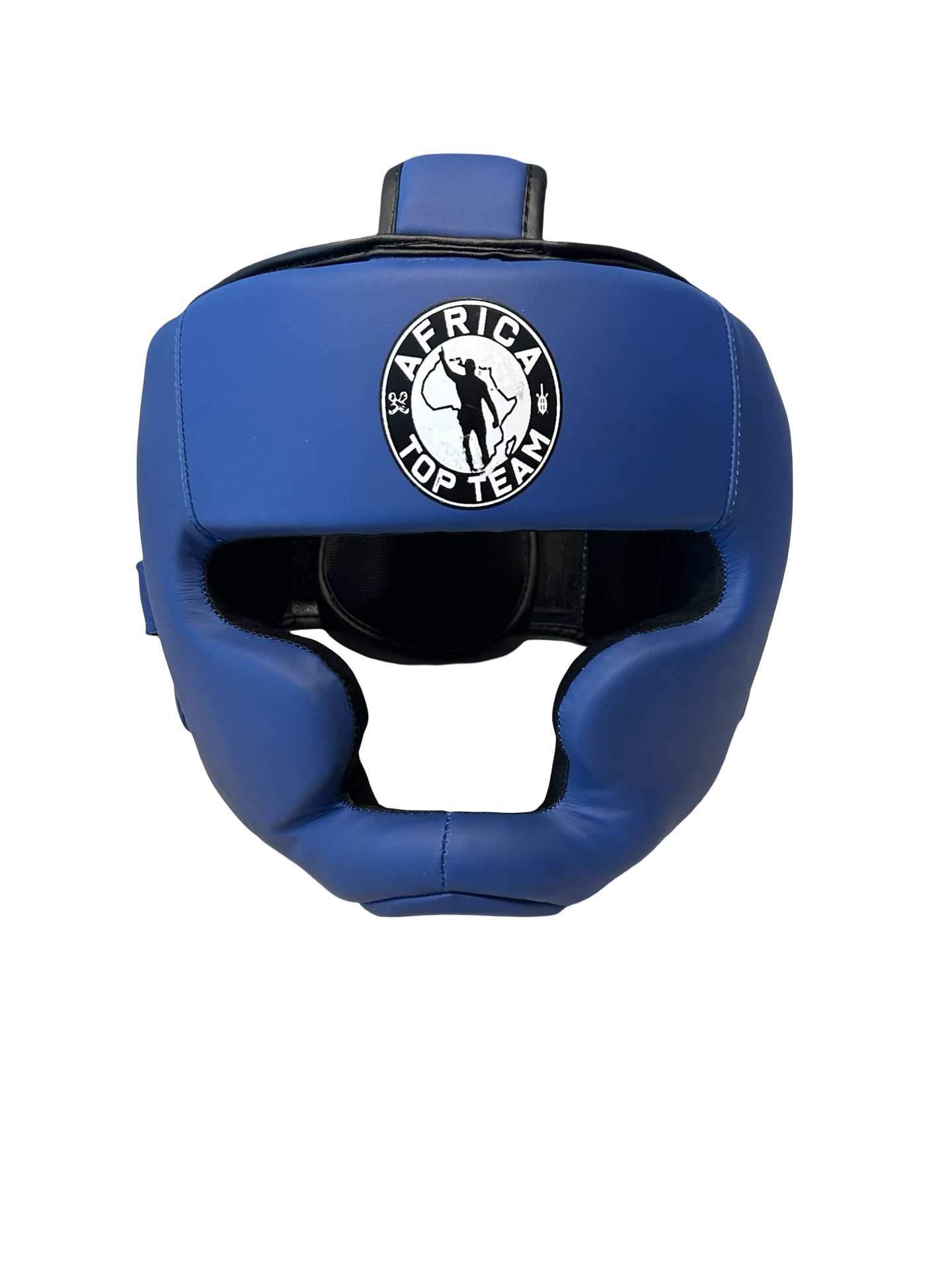 Africa Top Team Warrior Culture Blue Premium Head gear Boxing, MMA