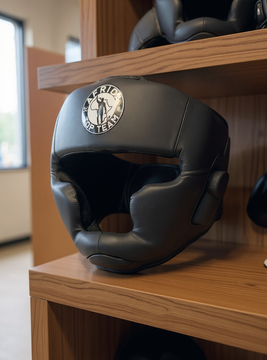 Africa Top Team Warrior Culture Black Premium Head gear  Boxing, MMA