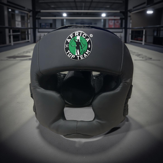 Africa Top Team Nigeria Black Premium Head gear  Boxing, MMA