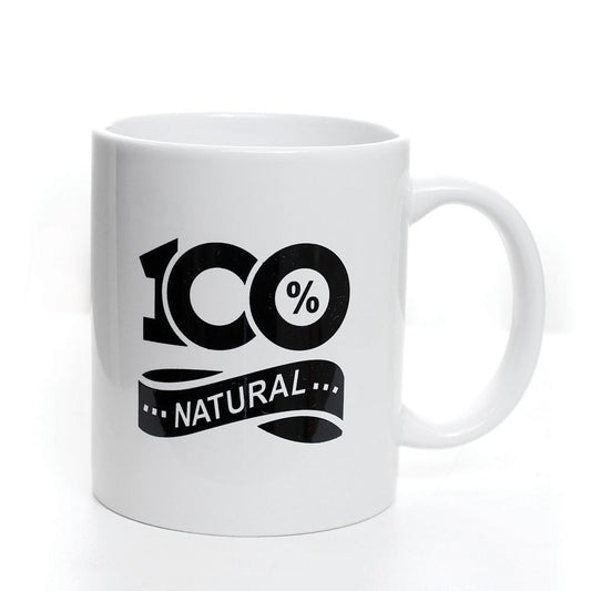 100% Natural Coffee mug