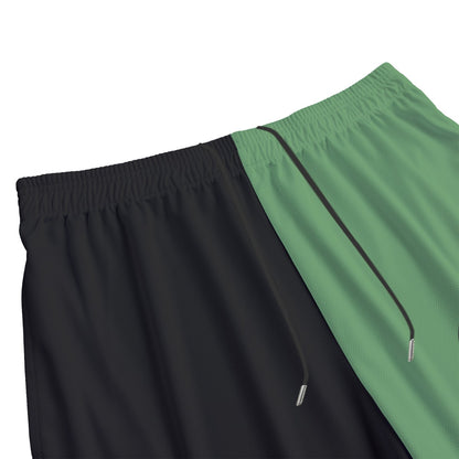 Africa Top Team Nigeria Green/Black Men's Shorts with Pocket