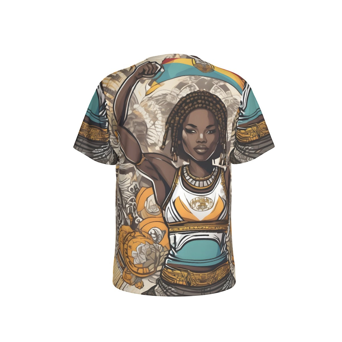 Africa Top Team Warrior Culture Warrior Princess T-Shirt