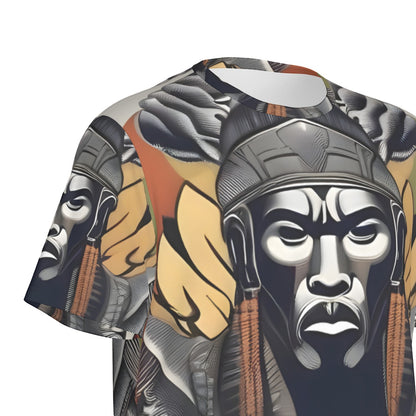 Africa Top Team Warrior Culture Warlord T-Shirt