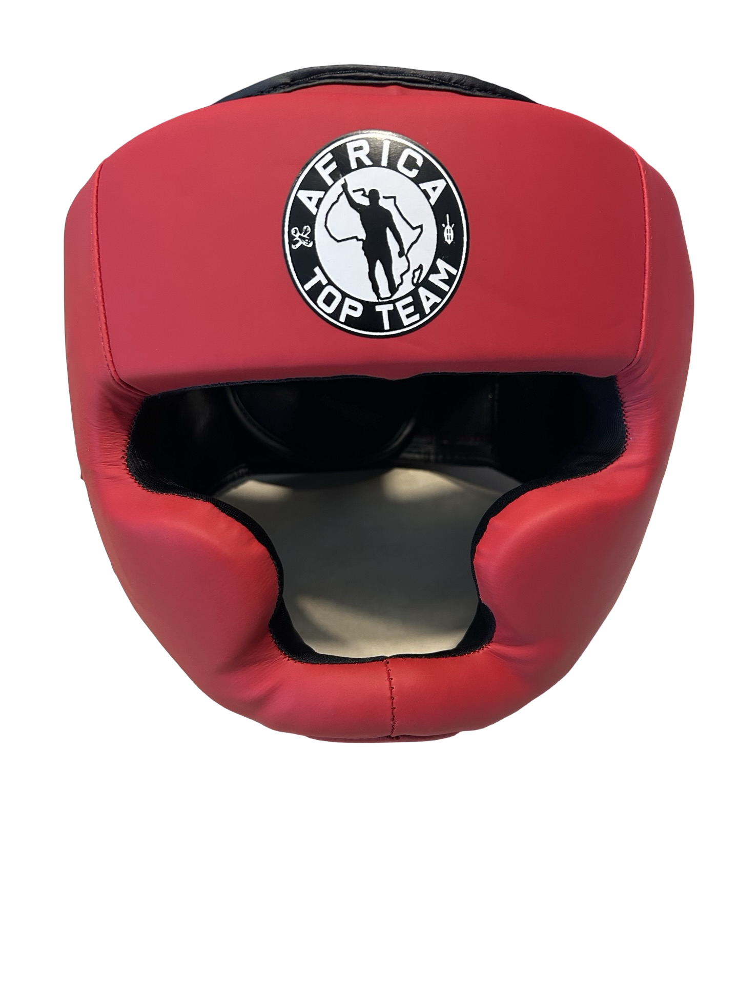 Africa Top Team Warrior Culture Red Premium Head gear  Boxing, MMA