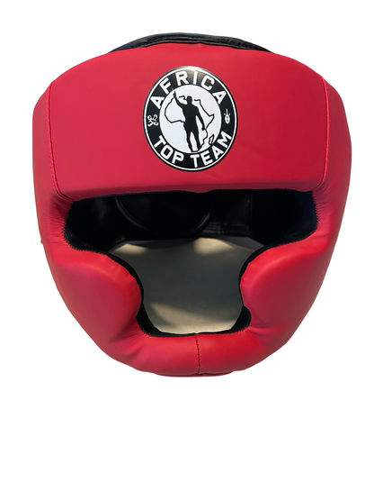 Africa Top Team Warrior Culture Red Premium Head gear  Boxing, MMA