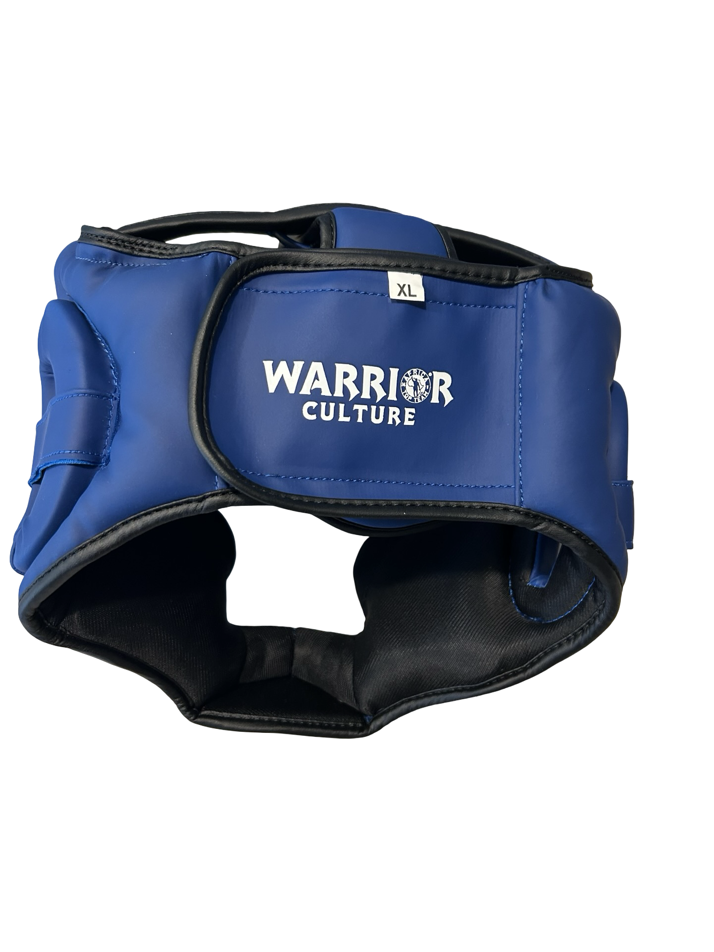 Africa Top Team Warrior Culture Blue Premium Head gear  Boxing, MMA