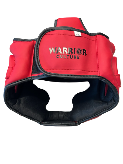 Africa Top Team Warrior Culture Red Premium Head gear  Boxing, MMA