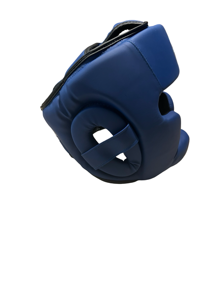 Africa Top Team Warrior Culture Blue Premium Head gear  Boxing, MMA