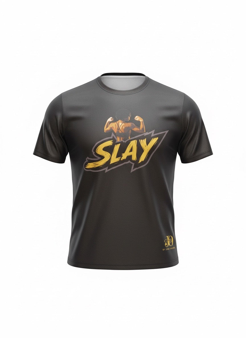 Slay by Jane Osigwe Black T-Shirt (Pre Order)