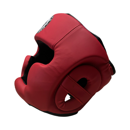 Africa Top Team Warrior Culture Red Premium Head gear  Boxing, MMA