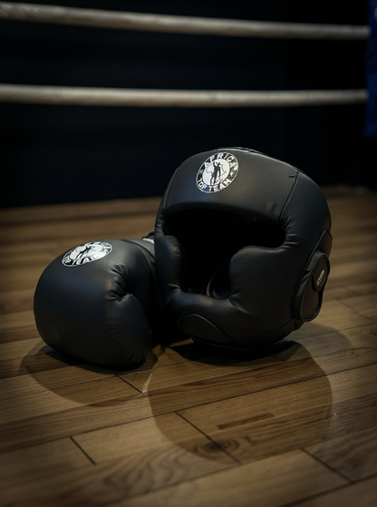Africa Top Team Warrior Culture Black Premium Head gear  Boxing, MMA