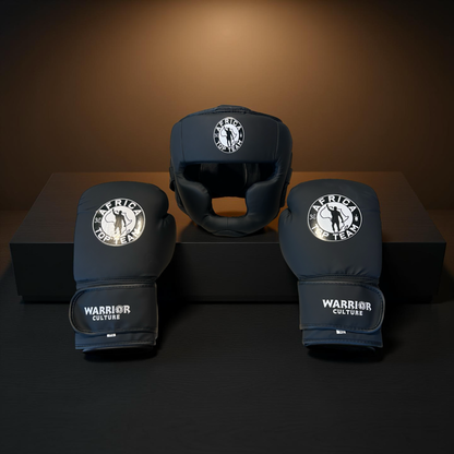 Africa Top Team Warrior Culture Black 14oz Training gloves Boxing, MMA