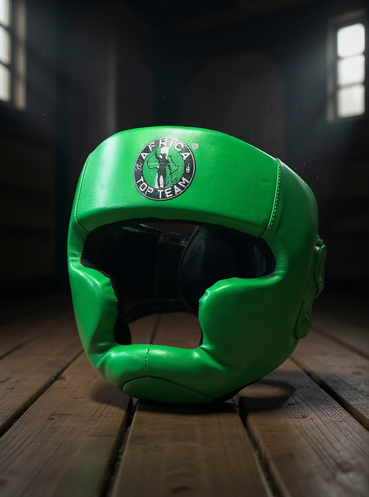 Africa Top Team Nigeria Green premium Head gear  Boxing, MMA