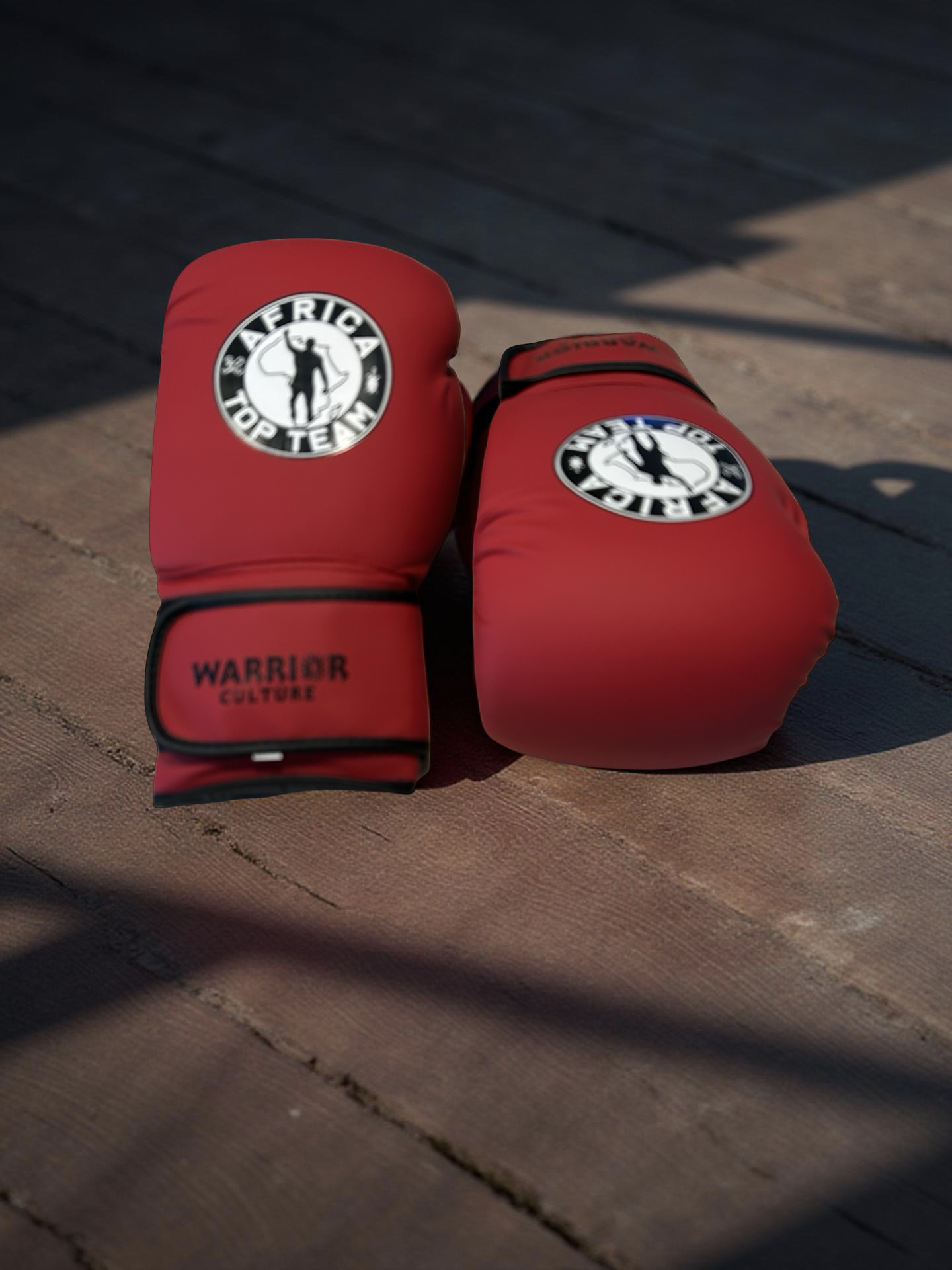 Africa Top Team Warrior Culture Red 14oz Training gloves Boxing, MMA