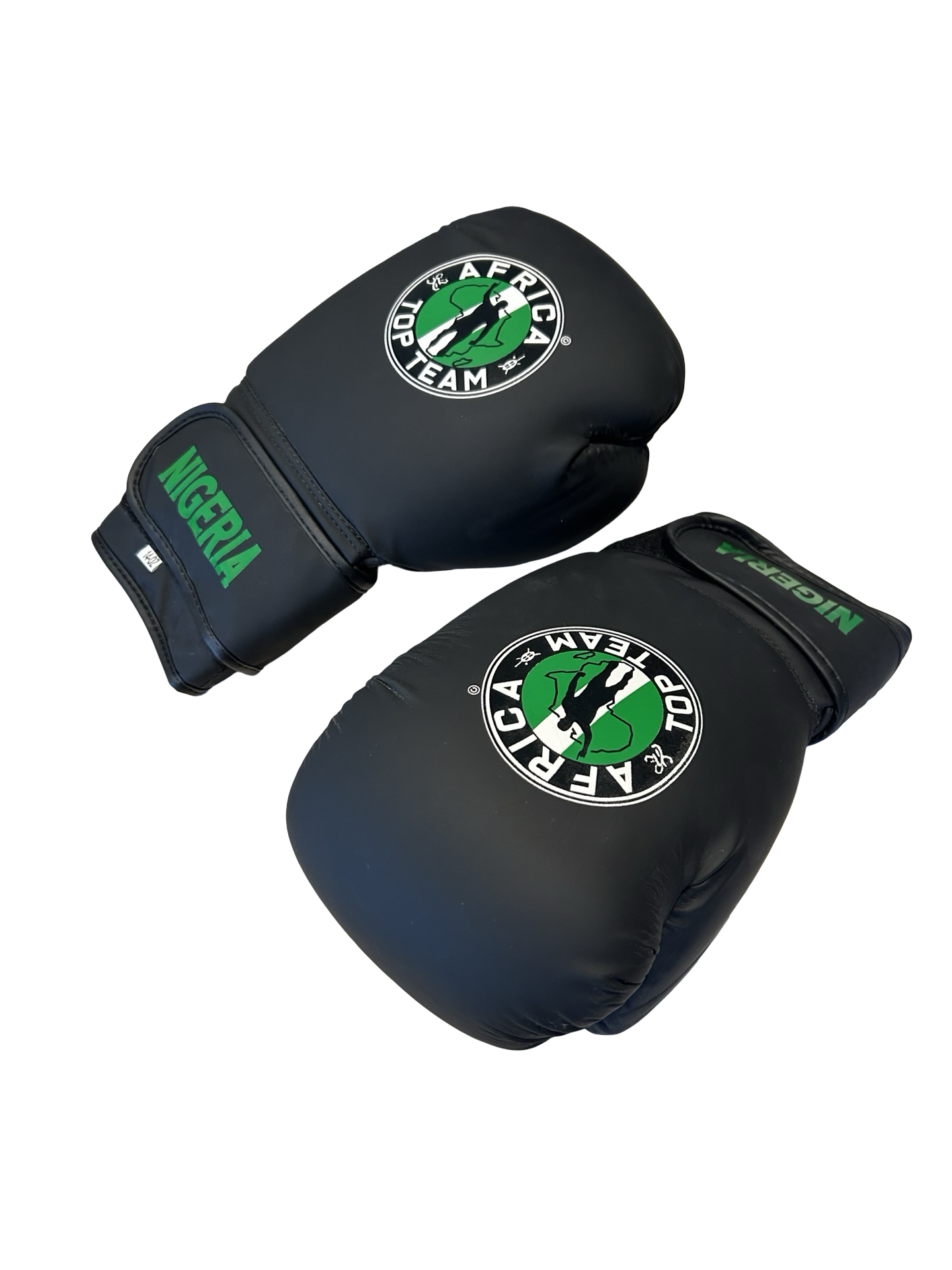 Africa Top Team Nigeria Black 14oz Training gloves Boxing, MMA