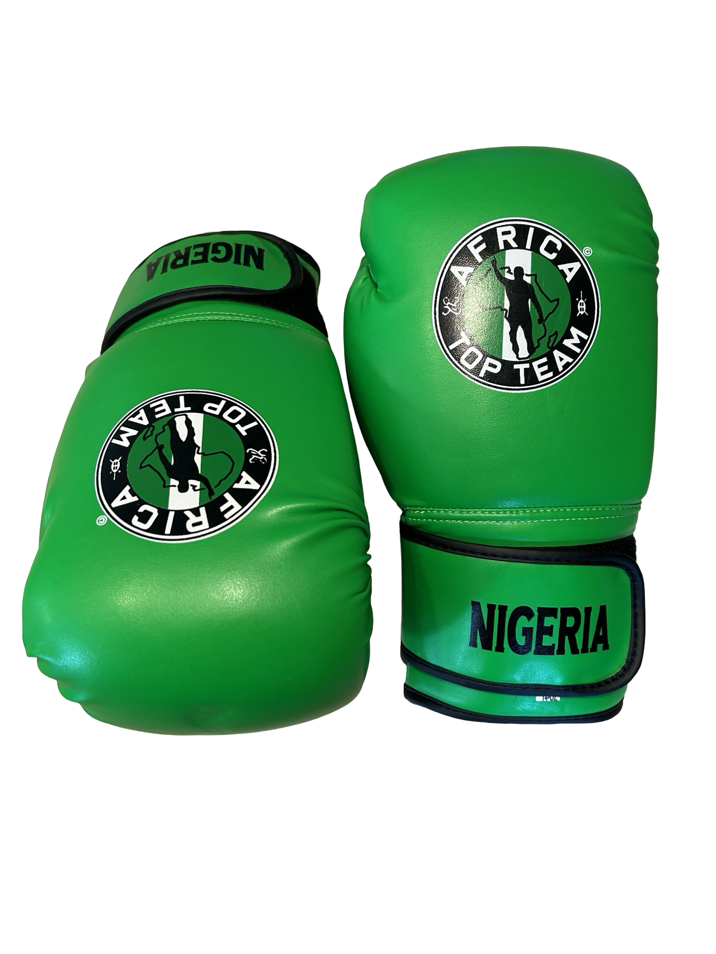 Africa Top Team Nigeria Green 14oz Training gloves Boxing, MMA