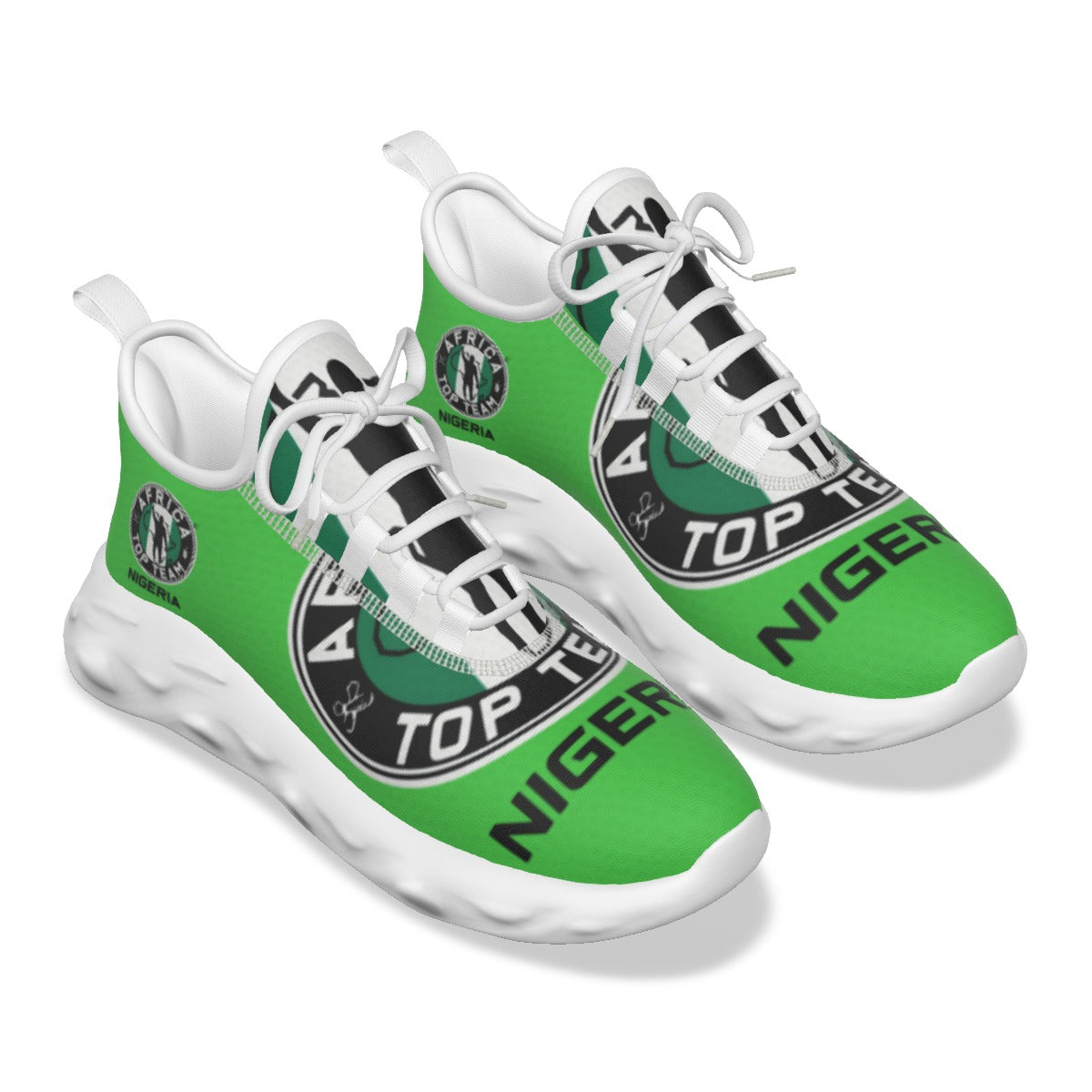 Africa Top Team Nigeria Green Sneakers