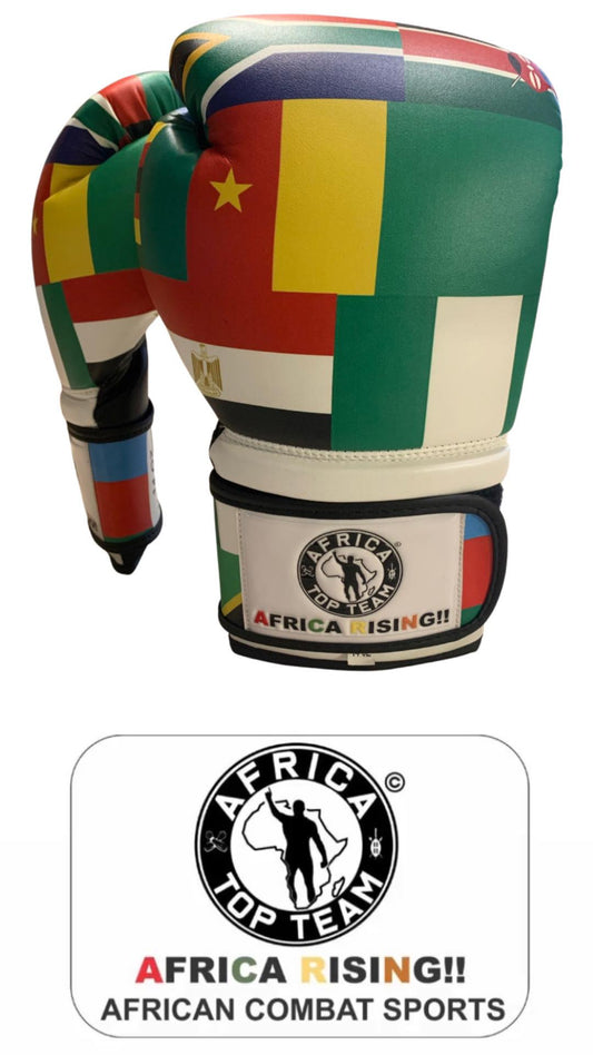Africa Top Team (limited edition) Africa Rising Commemorative Boxing Gloves!