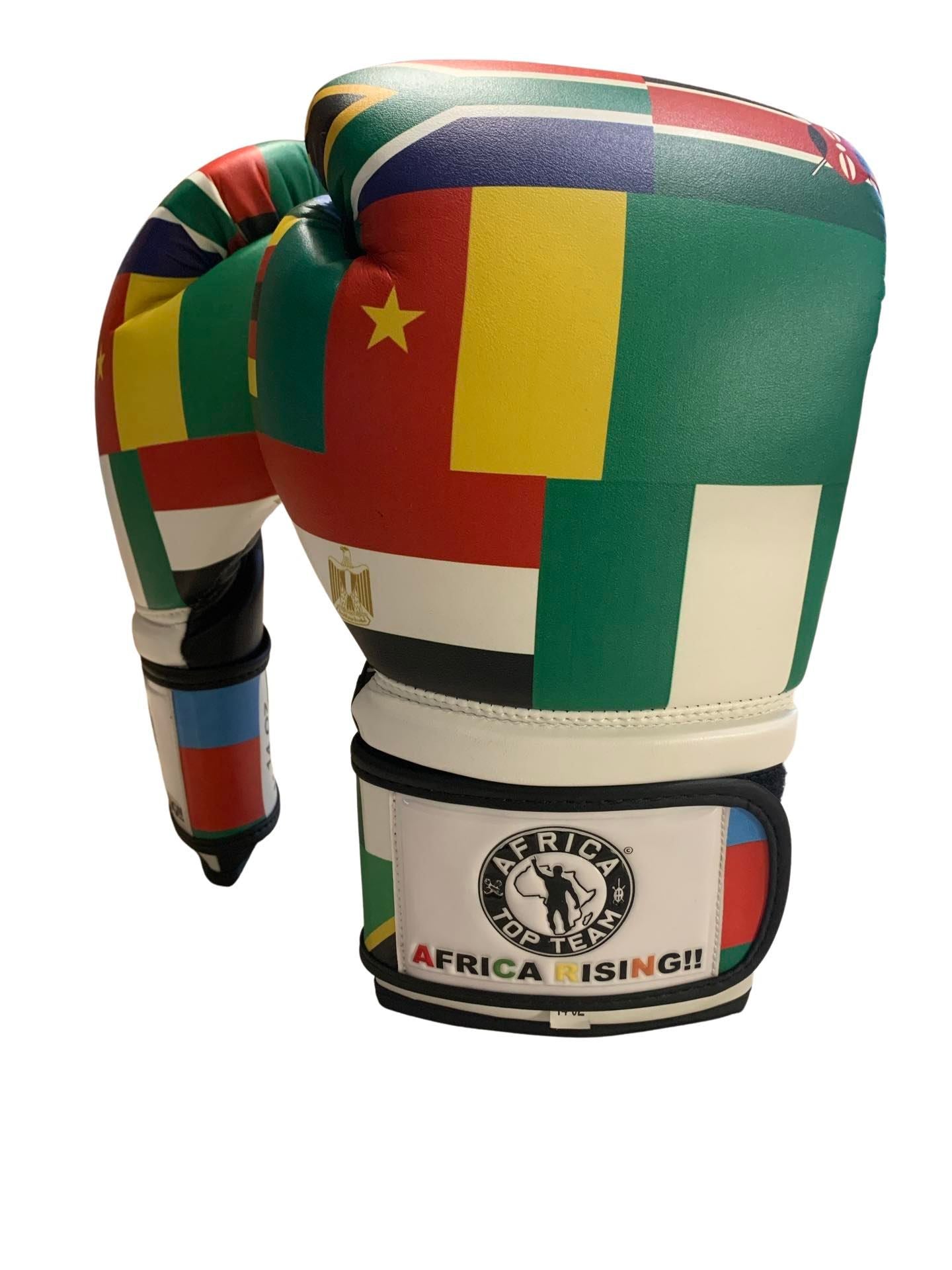 Africa Top Team (limited edition) Africa Rising Commemorative Boxing Gloves!